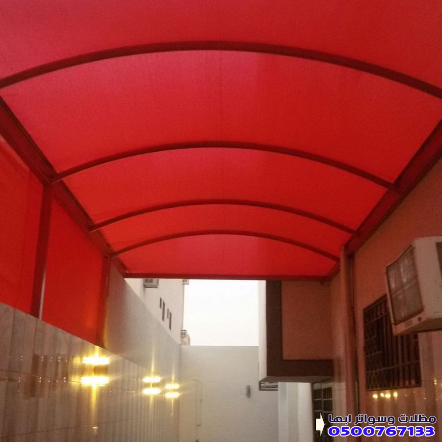 مظلات ممرات أفضل الأنواع وارخصها في ابها 0500767133